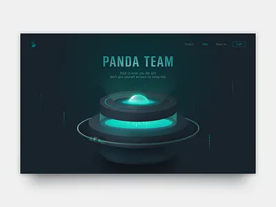 Data Page design illustration ui web website