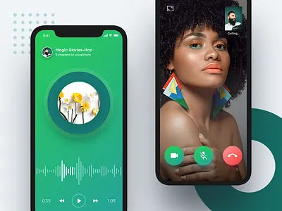 Visual application app design icon ui ux