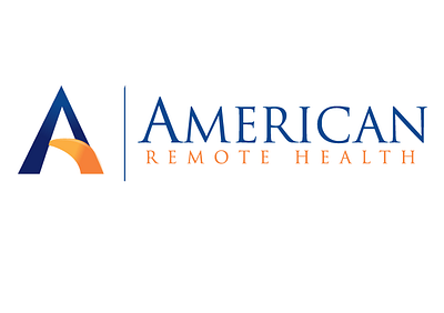 American Remote Health branding logo vector