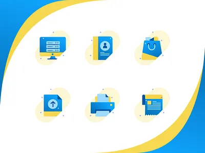 Product Icons | Guicon gradients branding color debut design explore flat gradient icon icons icons set minimal product sketch svg trending ui vector