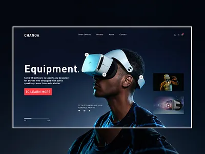 MI VR app design icon logo ui ux vector web web design web desing website