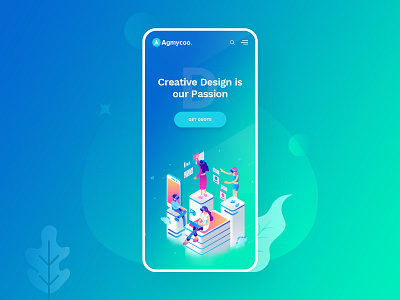 Agmycoo - Isometric Digital Agency WordPress Theme agency agency landing page branding design digitalagency illustration illustration design isometric isometric design portfolio purchase startup ui ux vector web website wordpress wordpress design wordpress development