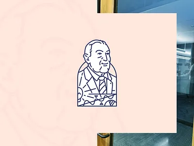 Jack Bogle 401k bogle illustration portrait