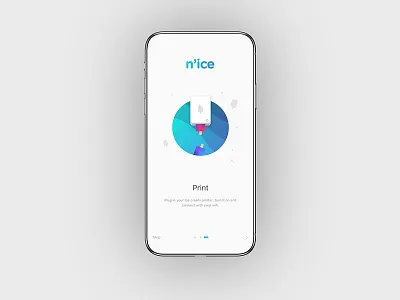 n'ice guide app app apps application application design flat guide illustration ios iphone minimal ui ux ux ui