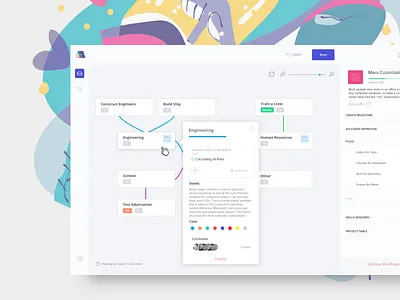 [Make it real] Webapp app application illustration management app minimalistic project management tool startup ui design ux design ux research web app web design webapp