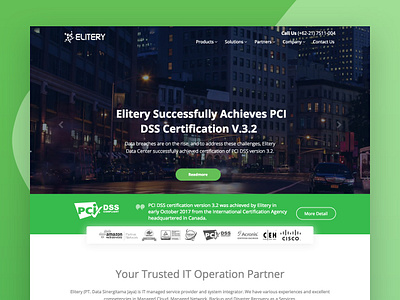 IT Company Revamp Website branding design green ui ux webdesign wordpress design wordpress development