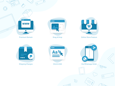 Product Icons | Guicon Medium branding color design eccomerce explore flat hosting template icon icons icons set illustration landing logo minimal sketch svg trending ui vector web