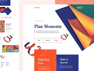 Event Managing Agency Website 3d art best design branding consultancy firm creative agency website design agency website ecommerce website event agency event branding event management company finance website food delivery website identity design illustration insurance company landing page concept new trend real estate agency trend 2019 wedding planner website