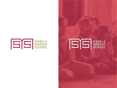 Manila Sunday School Logo brand identity branding corporate branding design graphic design icon identity logo logomark manila symbol symbol icon