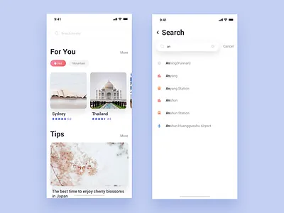 UX | Search Result airports booking app cities flight search hot layoutdesign list page results search search bar search box shadow type shadows star station tag cloud travel app uidesign userexperiencedesign ux ui