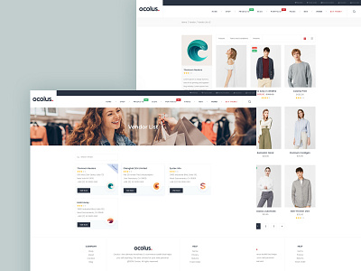 Ocolus - Multipurpose WordPress Theme for Multi-Vendors Site! creative creative design decor design ecommerce fashion furniture market minimal multipurpose ocolus theme design theme for wordpress theme forest typography ui ux vendors wordpress wordpress development