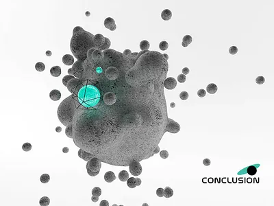 Conclusion 3d 3d design 3dart branding cinema 4d design graphic art