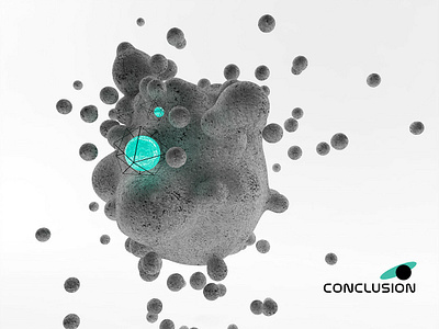Conclusion 3d 3d design 3dart branding cinema 4d design graphic art