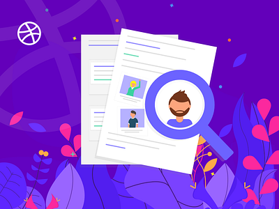 4 Dribbble Invites for Talented Designers! 4 invites clean colors design designer dribbble invitation dribbble invite giveaway illustration invitaion invite plants vector