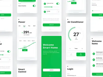 Smart Home1 app ui ux