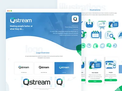 Brand Case Study brand branding case case study design system logo overview study system