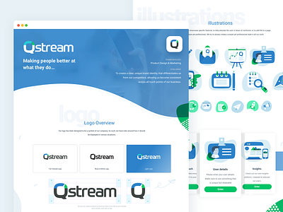 Brand Case Study brand branding case case study design system logo overview study system