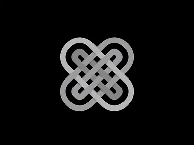 Fabric Monogram brand branding brazil design fabric fabric design fabric pattern factory form geometry grid illustration line logo pattern shape south symbol vector x logo