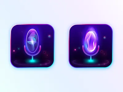 Microphone icon micro music phone