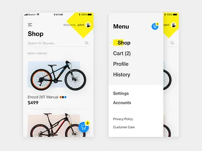 M-Com - Mobile App app design interaction mobile app design navigation ui user experience user interface ux