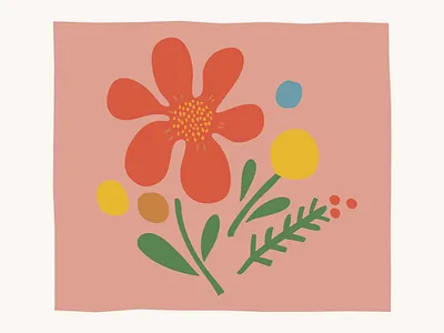 Cutouts + color play color cutout flat matisse