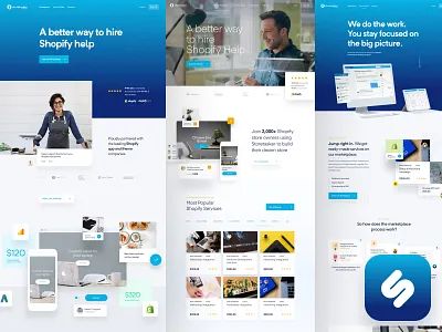 StoreTasker - Structure Exploration app balkan brothers bbagency design experience homepage interface lander landing page style ui ui design user ux ux design web webpage website