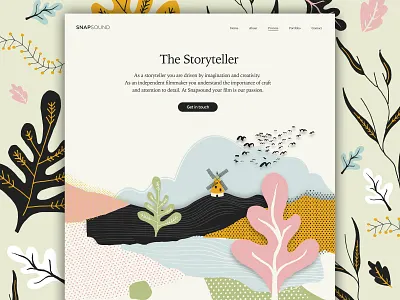 Snapsound Website art branding graphic design icon icons illustration paint typography ui ui design ux vector web web design website website design