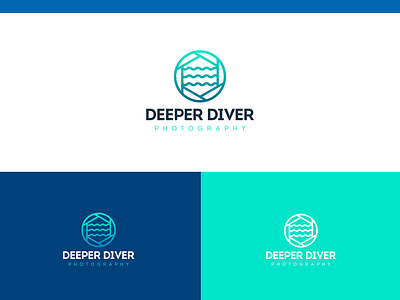 Deeper Diver Logo branding design logo