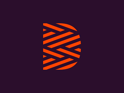 D - Thread brand clothing d fabric fashion icon logo logotype mark textile thread