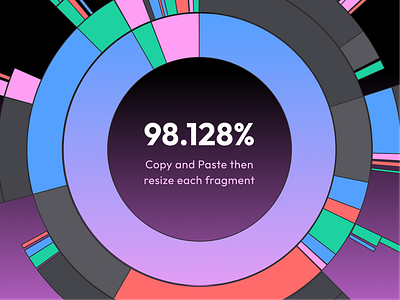 Charts UI design Figma templates. Sunburst graph as infographics app chart charts data dataviz design diagram figma infographics pie sunburst templates ui ui kit visualization