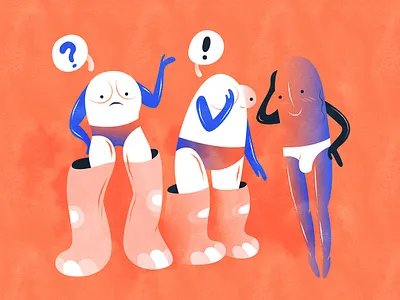 "Elephant legs" | 大象腿 chinese chineseidiom design elephant flat fourchars hiwow idiom illustration legs vector