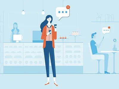 WiGroup character editorial explainer explainer videos illustration vector