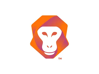 Wise Ape ape artangent construction logo design dynamic dynamic logo geometric geometric logo icon logo design logo designer logo icon mark match mathematica monkey monkey logo