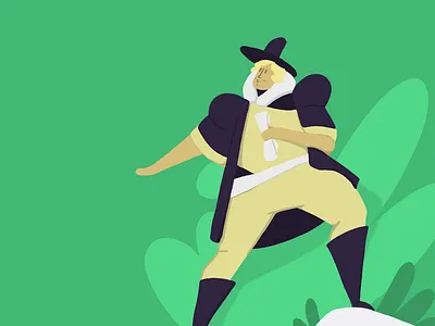 Explorer explorer illustration jungle navigation procreate spaniard