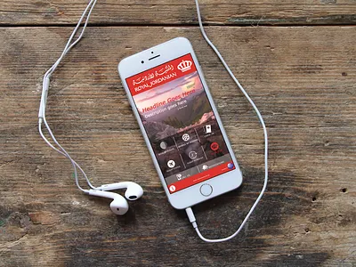 Airlines application airlines application book buttons clean interface fly icons menu mobile revamp rj royal jordanian ui ui design ux