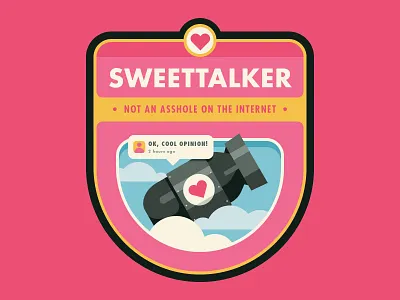 Little Victories: Sweettalker achievement badge little victories