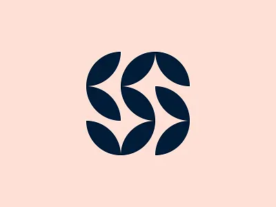 S brand icon logo logotype mark s seed ss