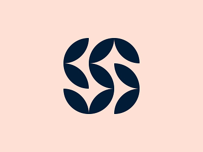 S brand icon logo logotype mark s seed ss