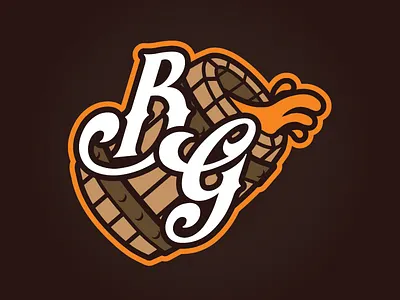 Bowling Green Bootleggers 2019 (Update) barrel baseball bootleggers bourbon bowling green brown hat logo hot rods illustration kentucky orange sports tennessee whiskey