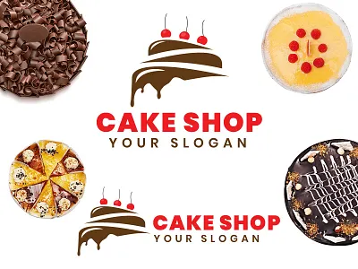 Cake Shop Logo bakery bakery item bakery logo brand branding cake cake shop cakery color dribbble logo logo a day logo design logo design branding logo design challenge logo design concept specscale vector vector art
