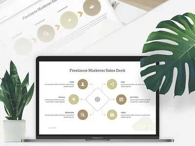 Freelance Marketer Sales Deck Presentation | Free Download 24slides brandingstrategy corporatedesign download free graphicdesign powerpoint presentationlayout presentations templates