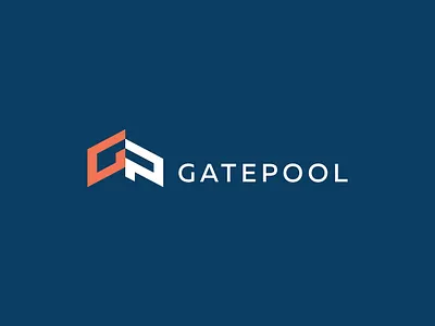 GATEPOOL brand branding identity investors letters logo logo design logotype minimal monogram symbol type typography