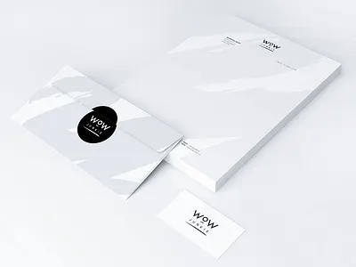 Wow Junkie Branding beauty black and white branding brush cosmetics design fashion icon identity illustration letter lettering logo minimal print typography ui vector visual identity wow