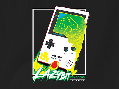 SLIMElight chiptune graphic design slime