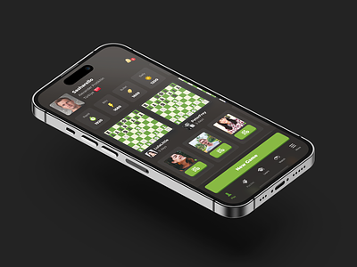 Chess.com Play Screen android app chess chesscom design game ios iphone mobile play ui ux