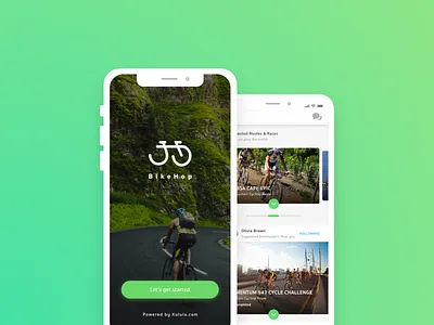 BikeHop brand and identity logo design concept ui design user research user testing ux design wireframe design