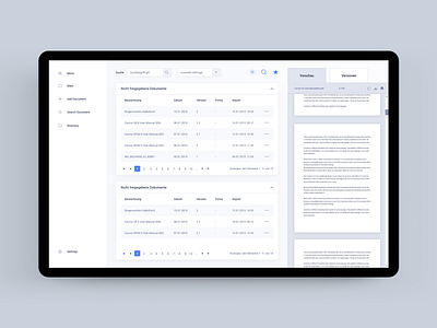 Document Management System dashboard dashboard design ui