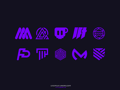 Logofolio - January 2019 branding logo logofolio monogram