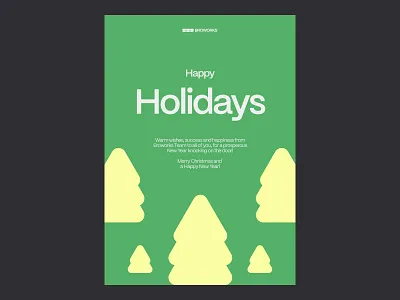 Happy Holidays! branding christmas christmas card design graphic design illustration interface new year ui ux web design