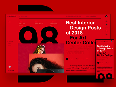 Open News book design design art fashion helvetica interface news photo slide web
